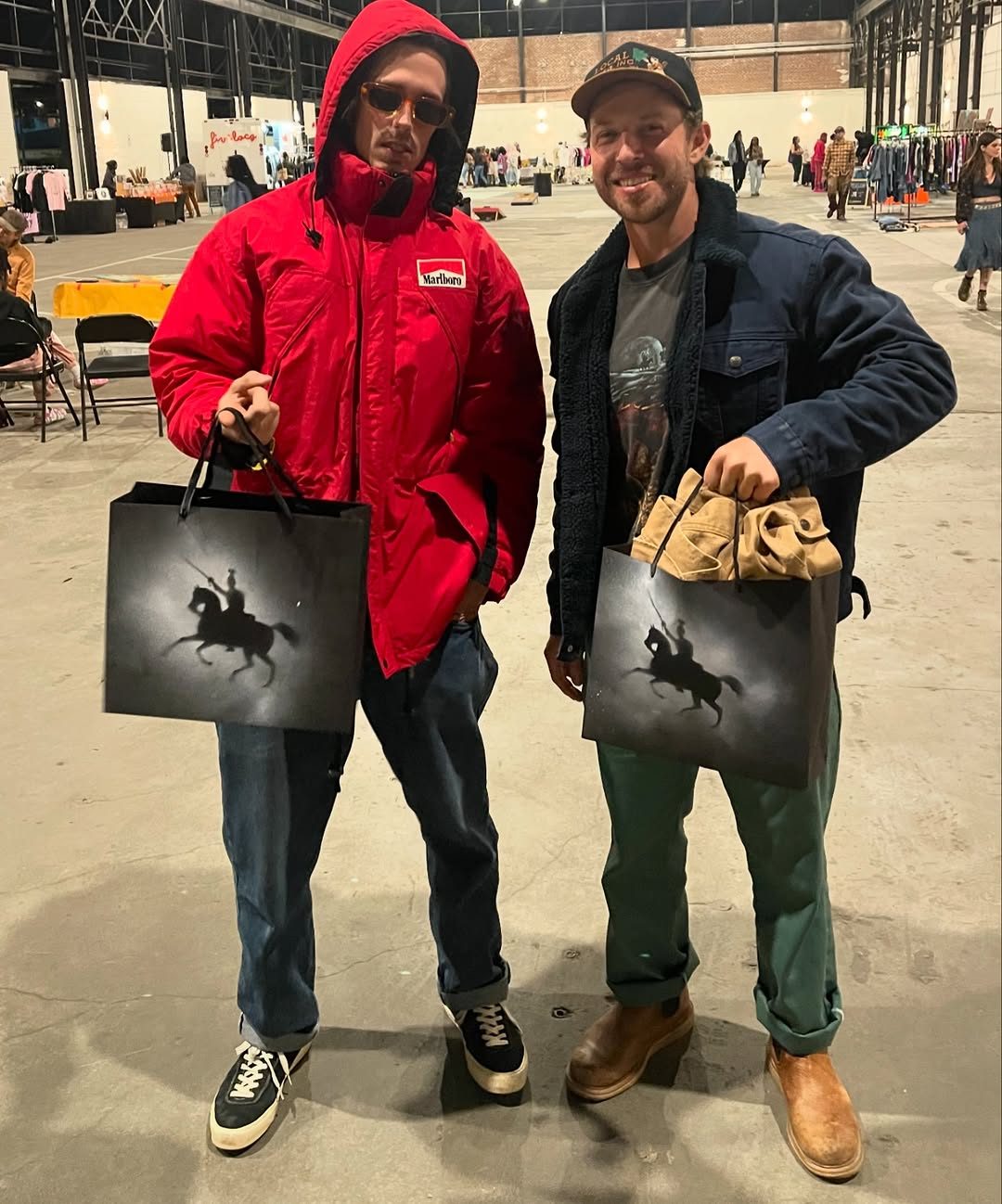 Customers with AtlantaJake bags — Westside Paper