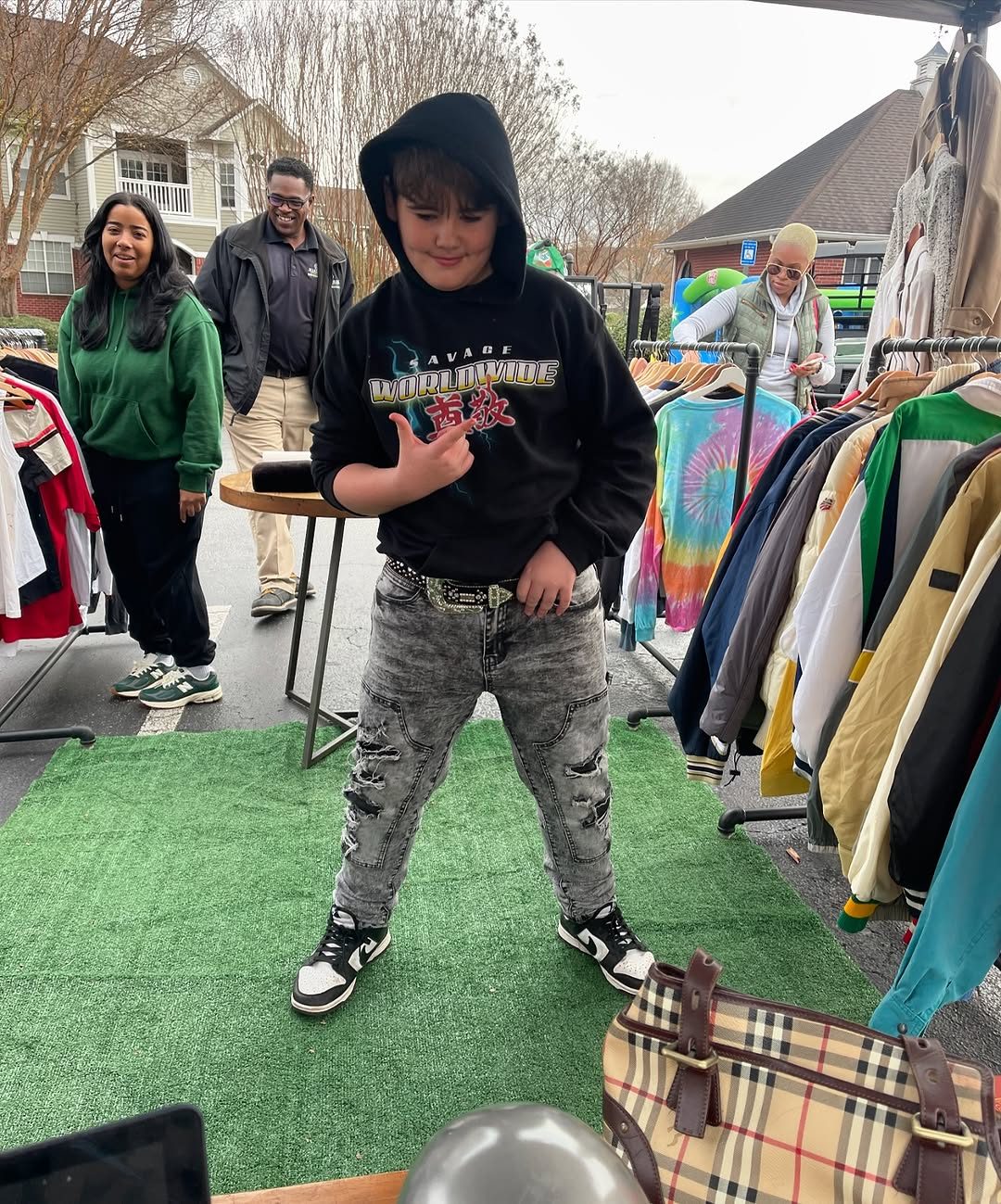 Atlanta vintage Burberry popup