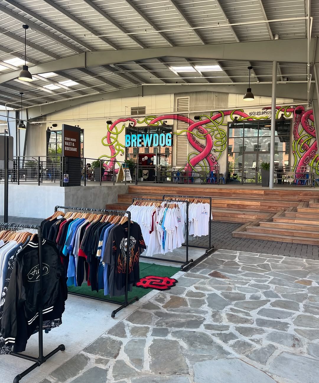 AtlantaJake booth setup — Brewdog ATL